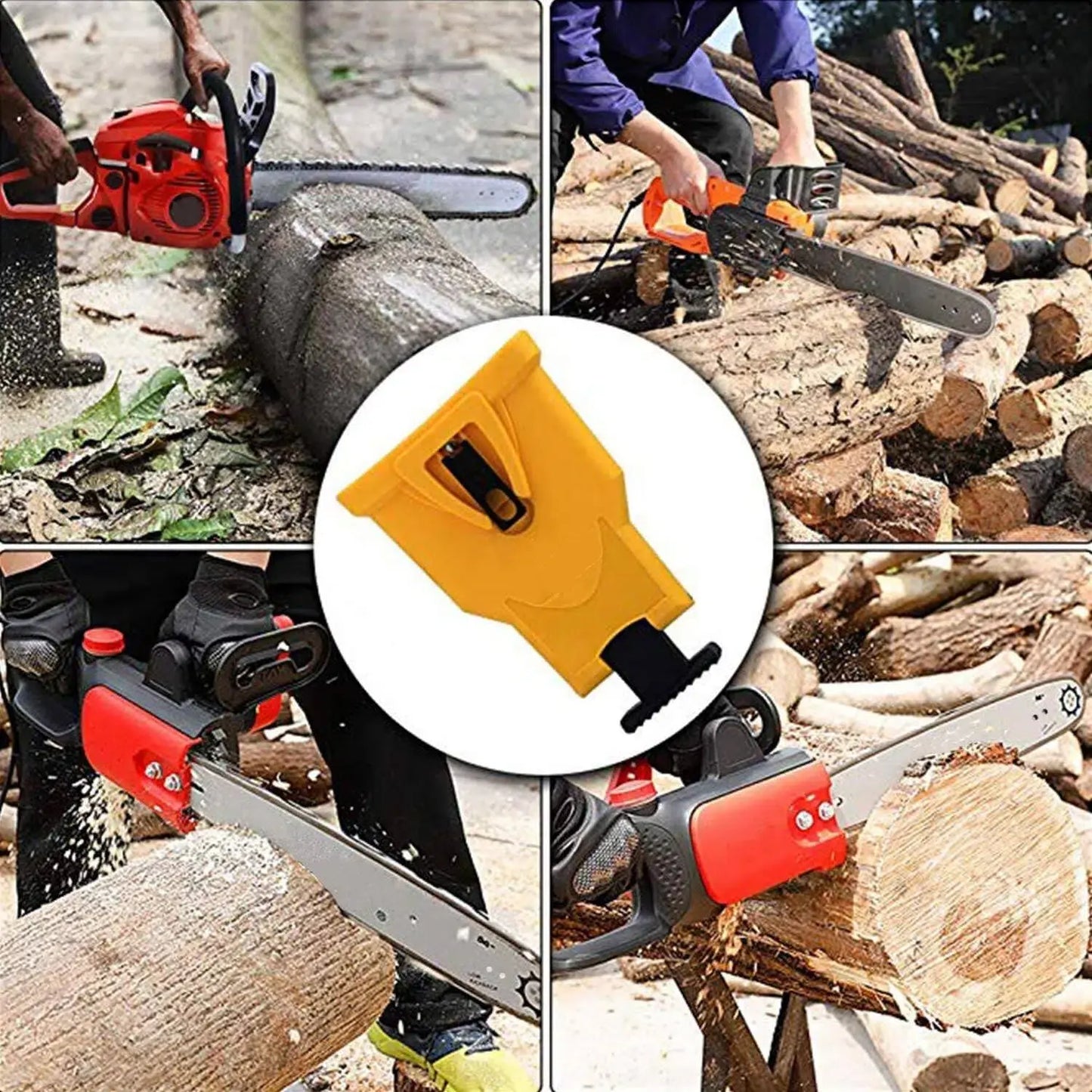 💥Compact Chainsaw Sharpener – Fast and Accurate Maintenance for All Chainsaws
