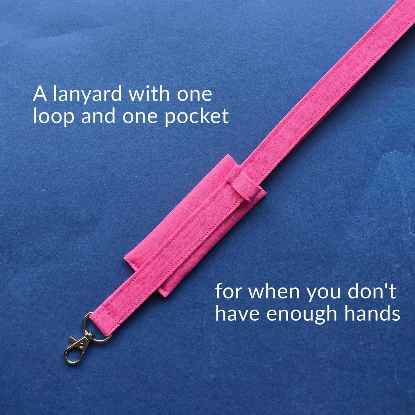 🔥LAST DAY 50% OFF -👩🏫NEW UPGRADED Plain Fabric Pen Lanyards