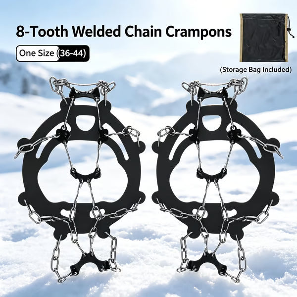 🧊 50% OFF Ice Cleats for Shoes – Anti-Slip Snow Grips for Winter Walking & Hiking