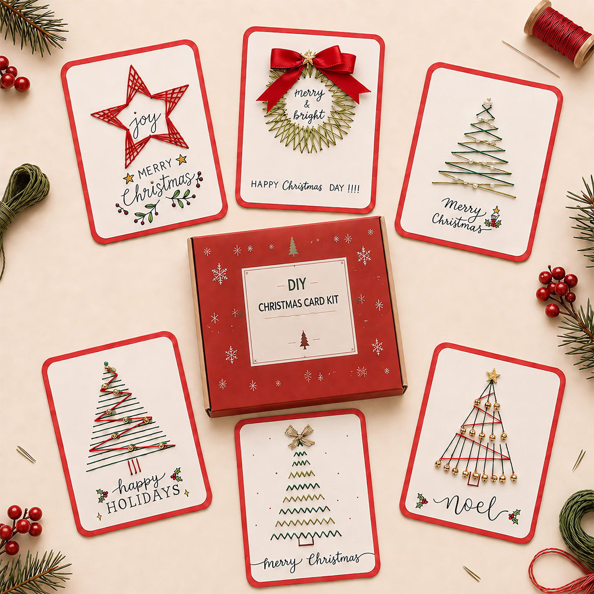 🎄Last Day 50% OFF - Merry & Bright Christmas DIY Kit