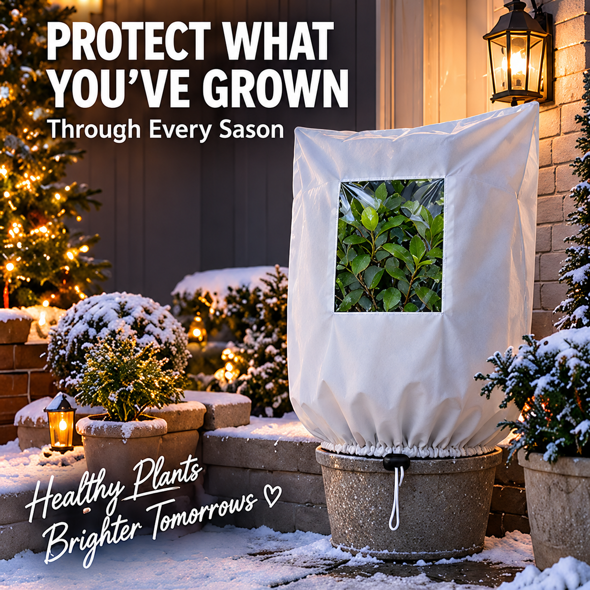 ⏳Last Day 50% OFF -❄️Winter Plant Frost Protection Cover