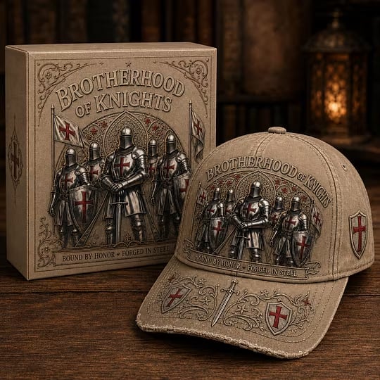 ⚔️ Brotherhood Of Knights Honor Cap 🎁Free Honor Coin With Every Cap Purchase