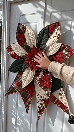 ๐ Oversized Quilted Bow Sewing Kit | Coordinated Printed Fabrics, Soft Batting, Pre-Designed Templates & Complete Supplies for a Full 23โ25 in Statement Bow ๐โจ