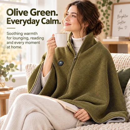 🧣Wearable Heated Blanket – Cozy Hands-Free Warmth☀️(📦Free Shopping)