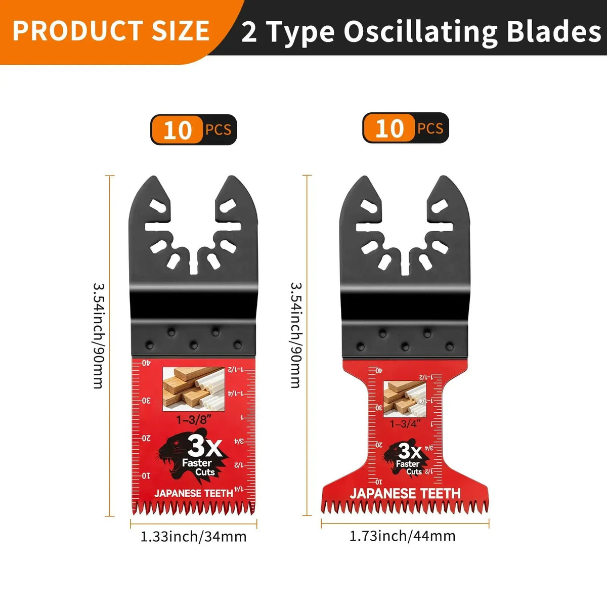 🛠️ Professional Oscillating Saw Blades for Multitools