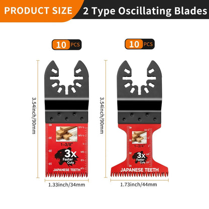 🛠️ Professional Oscillating Saw Blades for Multitools