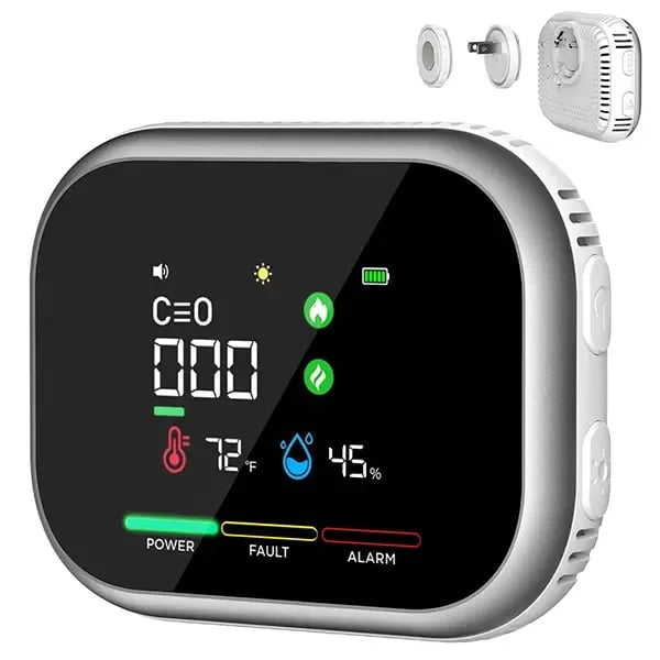 2026 Hot Sale🏠✨ 6-in-1 Smart Home Guardian Air & Temperature Monitor