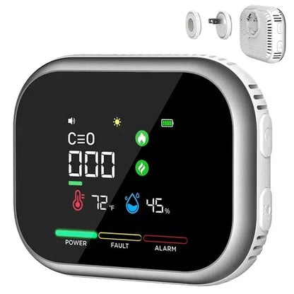 2026 Hot Sale🏠✨ 6-in-1 Smart Home Guardian Air & Temperature Monitor