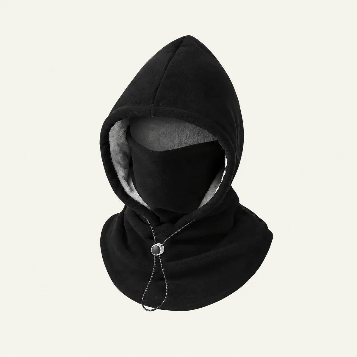 3-in-1 Fleece Balaclava Hood – Windproof Full Face Cover, Neck Gaiter & Winter Ski Mask