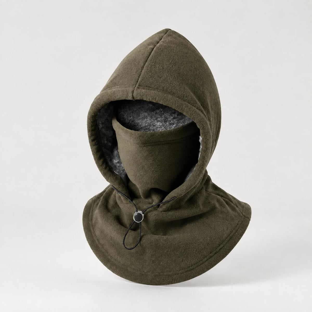3-in-1 Fleece Balaclava Hood – Windproof Full Face Cover, Neck Gaiter & Winter Ski Mask
