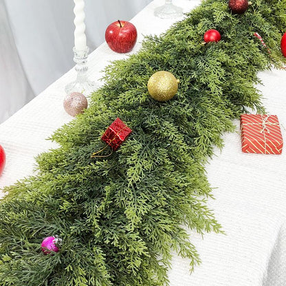 🎅HOT SALE 49% OFF⛄Artificial Cedar Garland🎄(6 FT)