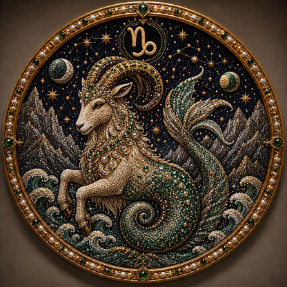 🔥Last Day 50% OFF - 12 Zodiac Signs Pearl Art Kit ♈🌙