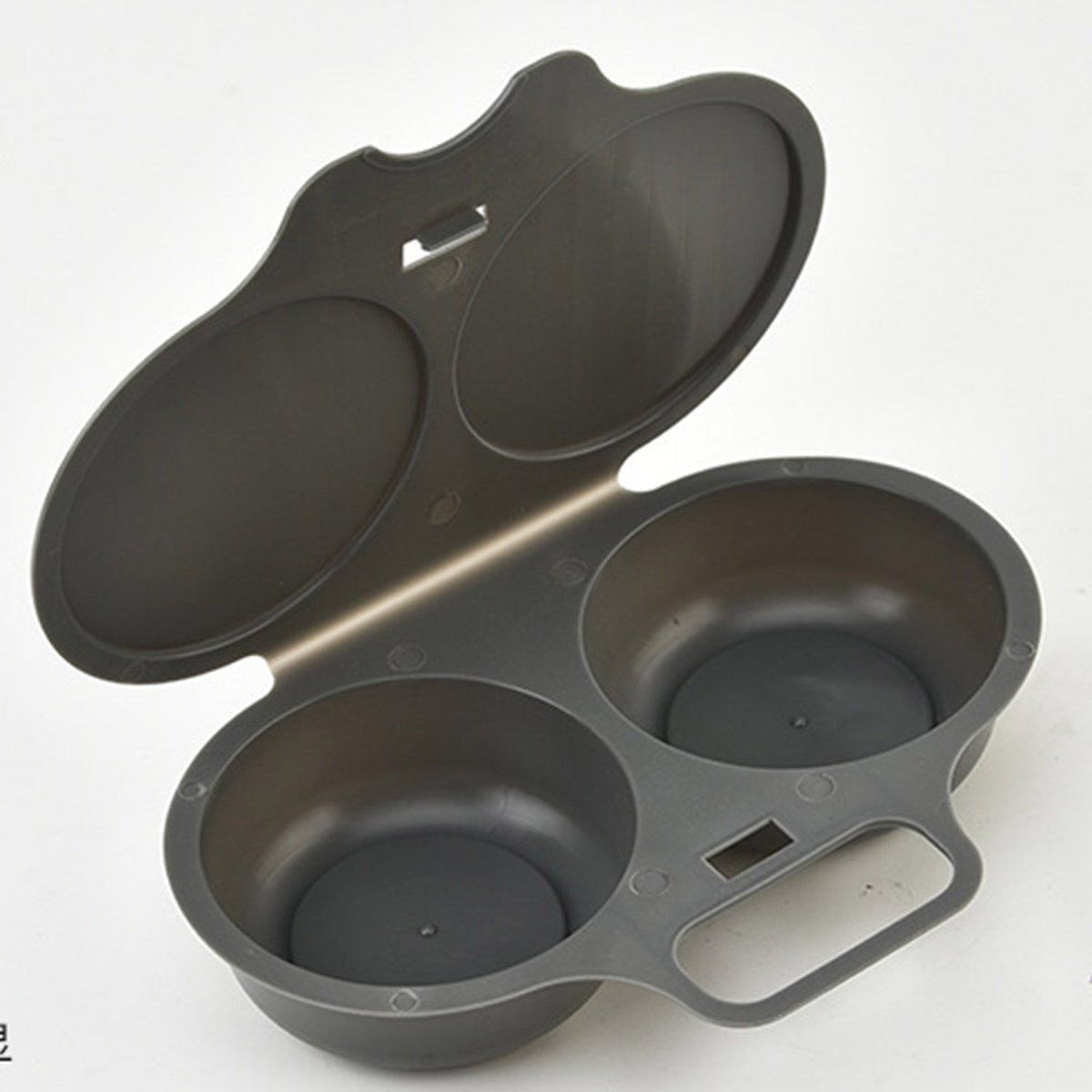 🍳 Microwave Egg Poacher – Dual-Cavity Breakfast Egg Cooker