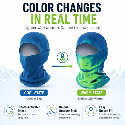 🔥Unisex Heat Reactive Balaclava,Temperature Sensitive Color Changing Mask(✨Buy 2 Free Shipping)