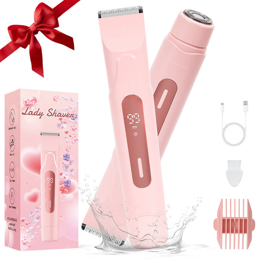 Painless 2-in-1 Lady Shaver: No More Razor Bumps or Irritation!