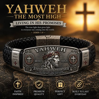 ✝️"Yahweh – The Living Light" Faith Bracelet