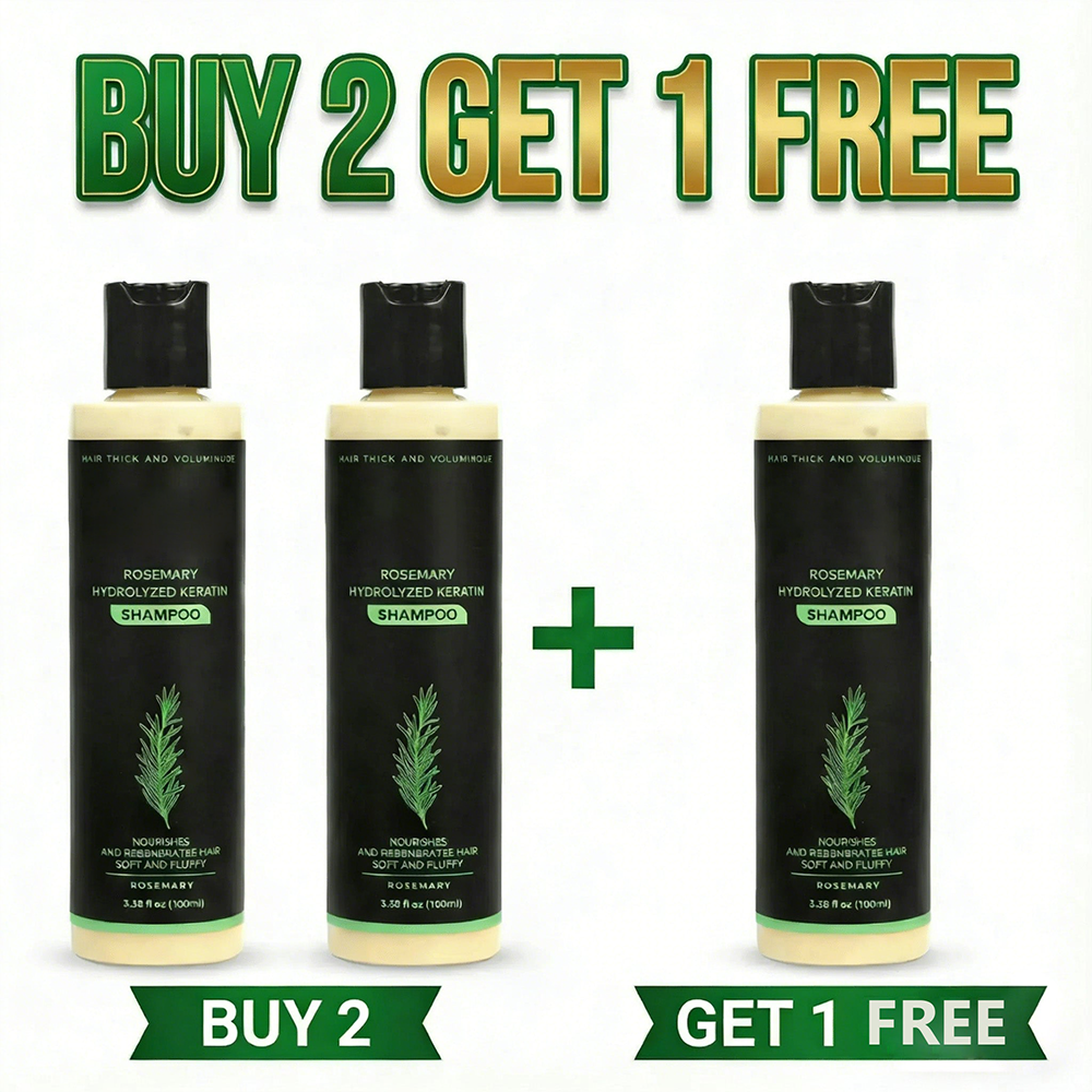 Last Day Buy 2 Get 1 Free🔥-Organic Rosemary Hair Growth Shampoo