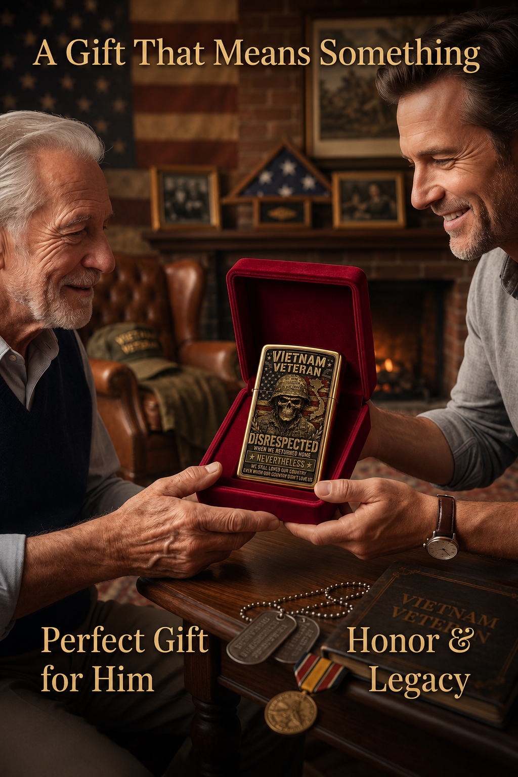 ⚡️LAST DAY 50% OFF — Vietnam Veteran Tribute Lighter 🇺🇸 Honor Their Sacrifice 🎁 BUY 2, FREE SHIPPING