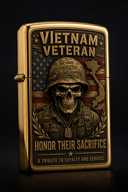 ⚡️LAST DAY 50% OFF — Vietnam Veteran Tribute Lighter 🇺🇸 Honor Their Sacrifice 🎁 BUY 2, FREE SHIPPING