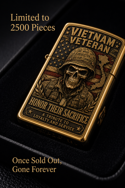 ⚡️LAST DAY 50% OFF — Vietnam Veteran Tribute Lighter 🇺🇸 Honor Their Sacrifice 🎁 BUY 2, FREE SHIPPING