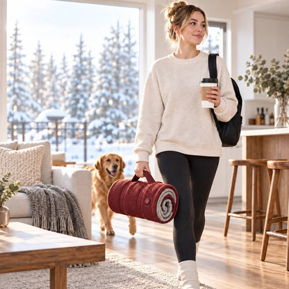 🧣Wearable Heated Blanket – Cozy Hands-Free Warmth☀️(📦Free Shopping)