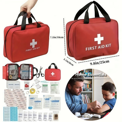 🎒First Aid Kit - Premium Waterproof Compact Trauma Medical Kits for Any Emergencies