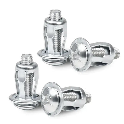 🔩 Heavy-Duty Carbon Steel Button Rivet Locking Nuts Set