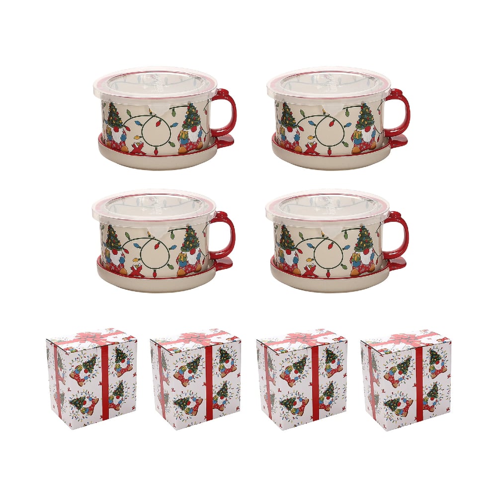 ⏰Christmas Sale 50% OFF🎅🎁25-oz Mug Meals w/ Lid-its