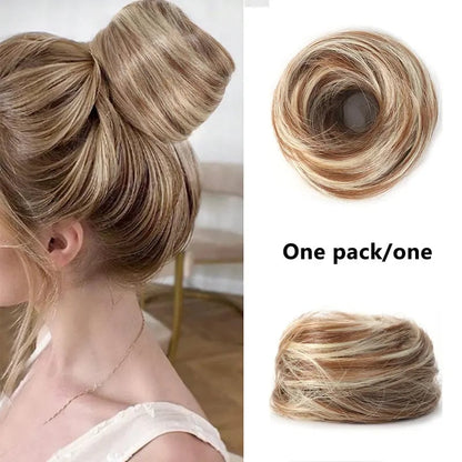 Synthetic Messy Bun Hair Piece for Women