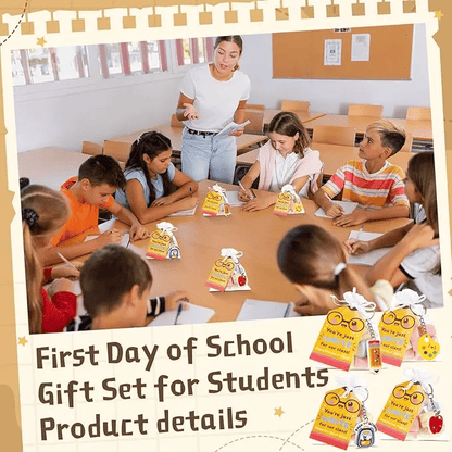 🔥Last Day 50% OFF - 🍎Back to School Keychain Gift Bags Sets🎁