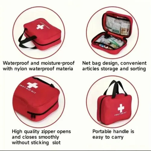 🎒First Aid Kit - Premium Waterproof Compact Trauma Medical Kits for Any Emergencies