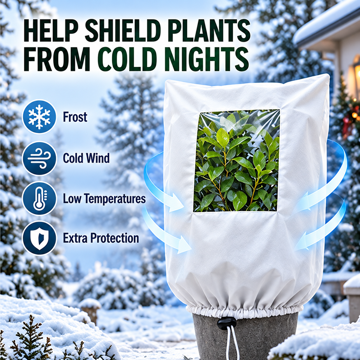 ⏳Last Day 50% OFF -❄️Winter Plant Frost Protection Cover