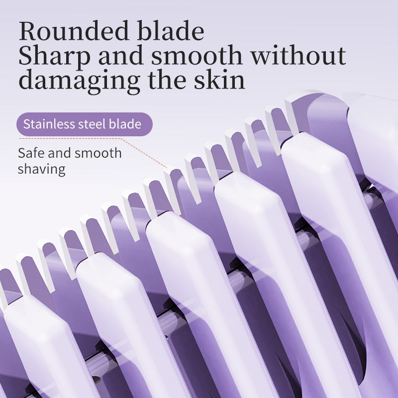2-in-1 Painless Lady Shaver: No Bumps, No Black Spots, Just Smooth Skin ✨