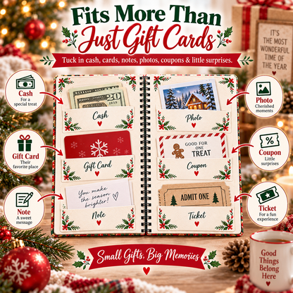 🎄📚Christmas Surprise Card Book🎁Surprises On Every Page📚Hardcover & Durability Line