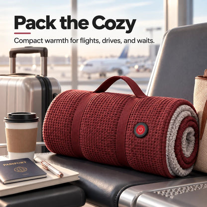 🧣Wearable Heated Blanket – Cozy Hands-Free Warmth☀️(📦Free Shopping)