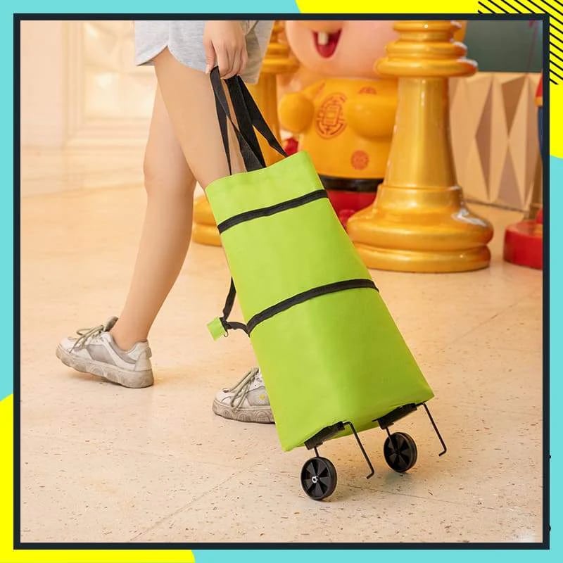 ⚡️LAST DAY 50% OFF 🛒♻️2-in-1 Foldable Shopping Cart