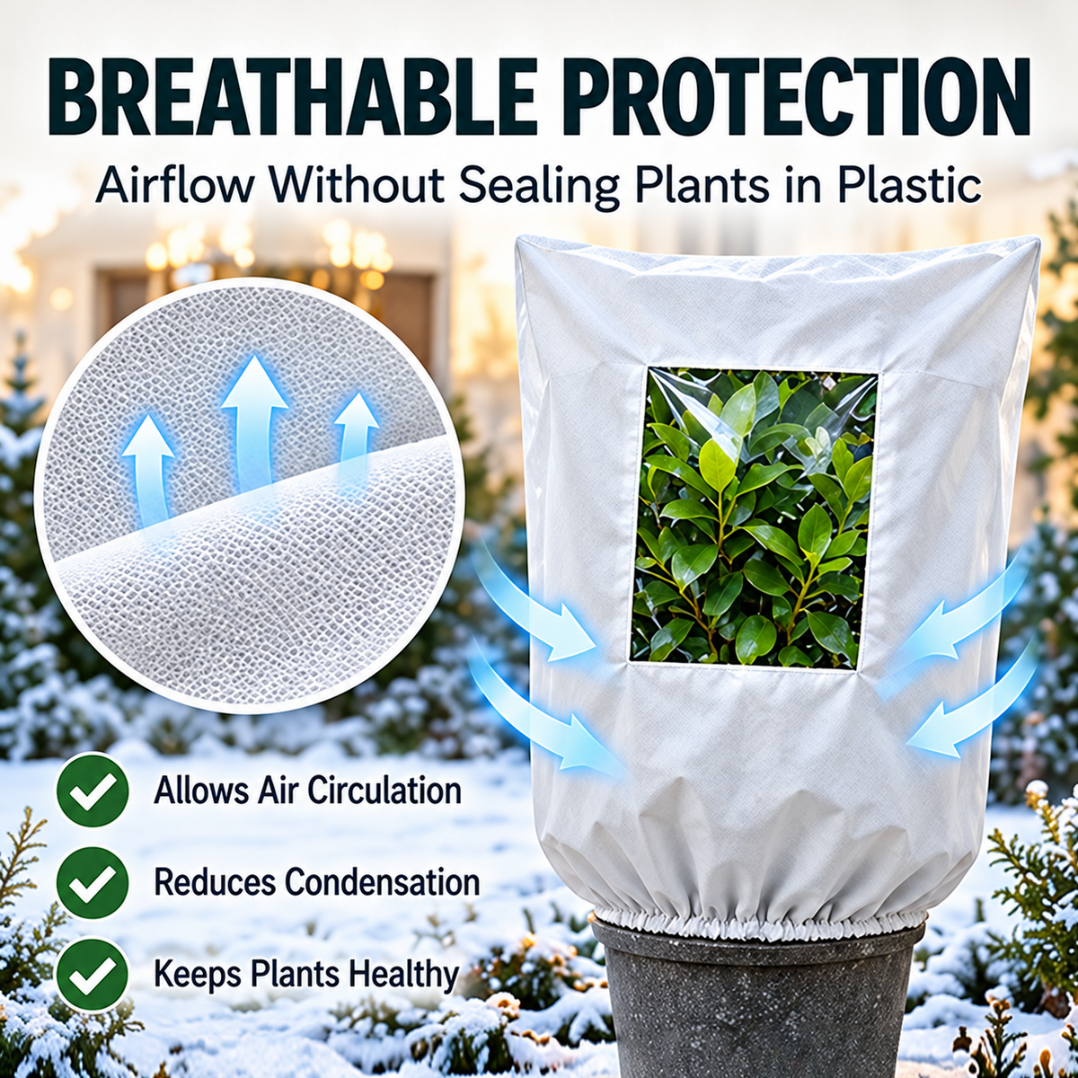 ⏳Last Day 50% OFF -❄️Winter Plant Frost Protection Cover