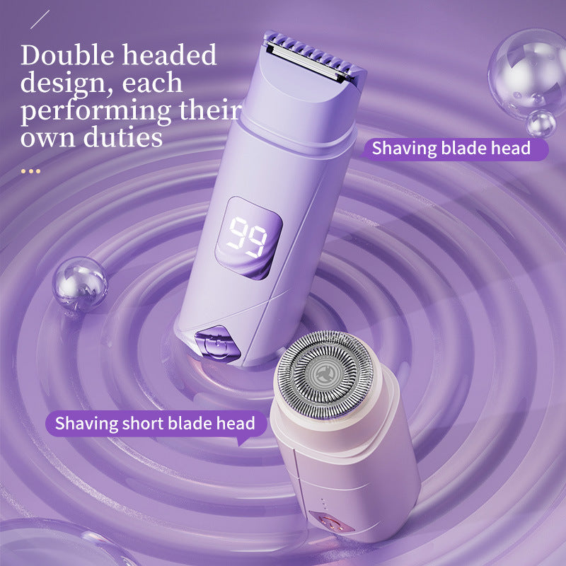 2-in-1 Painless Lady Shaver: No Bumps, No Black Spots, Just Smooth Skin ✨