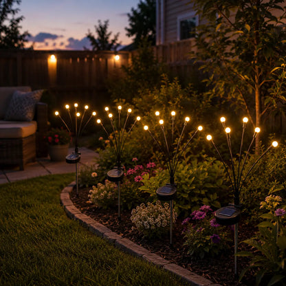 🔥Last Day 49% OFF - Solar Powered Firefly Garden Light