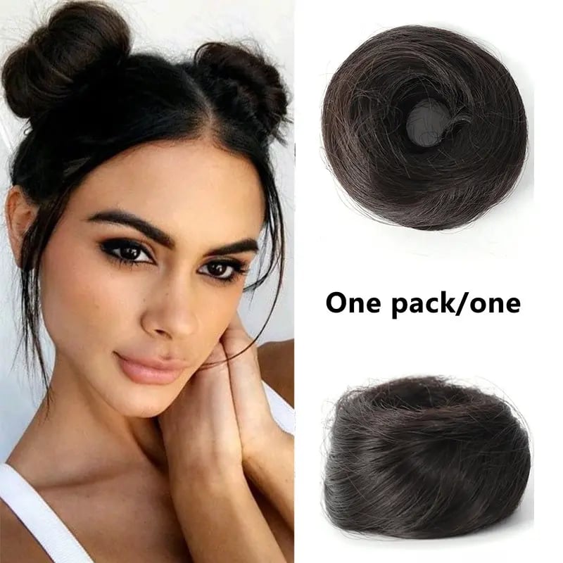Synthetic Messy Bun Hair Piece for Women