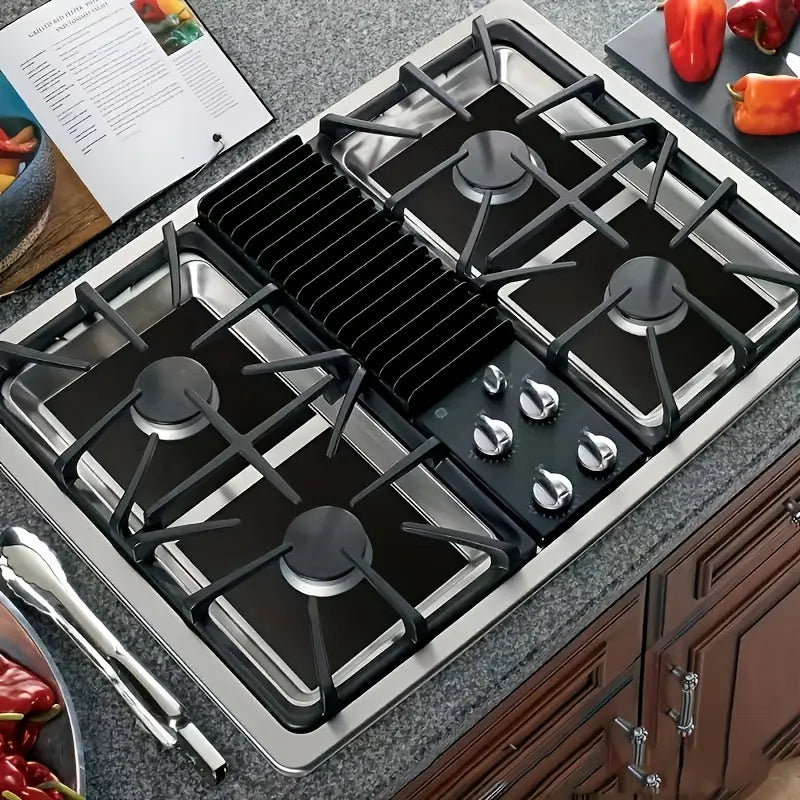 Reusable Non-Stick Gas Stove Burner Covers – Heat-Resistant & Washable