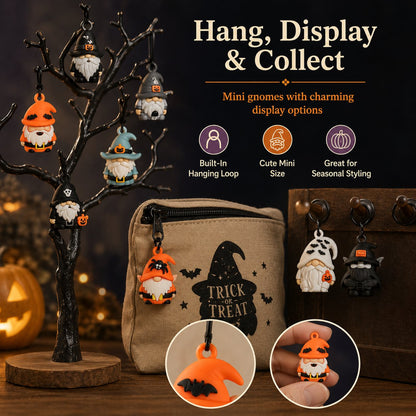 🔥LAST DAY 50% OFF - 🎃24 Days of Halloween Gnome Surprise Figures Advent Calendar Box