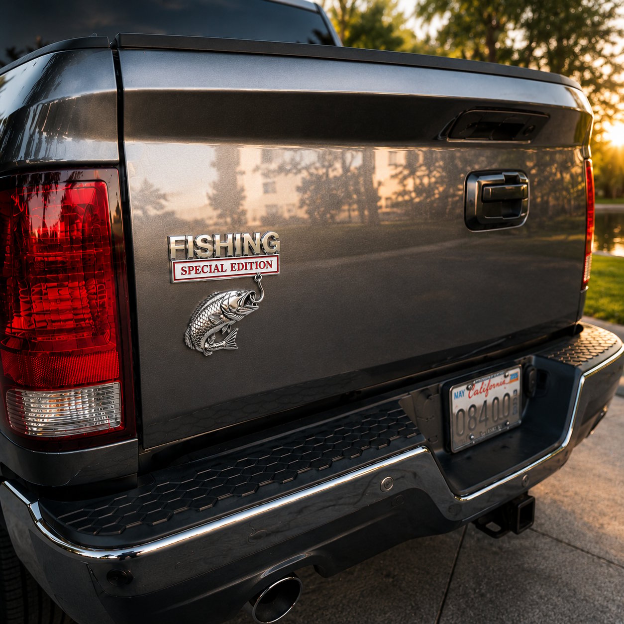 🔥LAST DAY 50% OFF- 🎣 Fishing Special Edition Premium 3D Metal Vehicle Emblem Badge