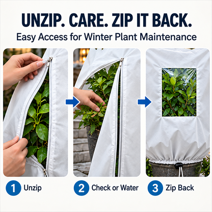 ⏳Last Day 50% OFF -❄️Winter Plant Frost Protection Cover