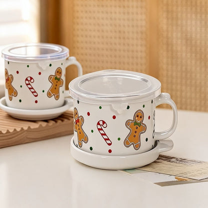 ⏰Christmas Sale 50% OFF🎅🎁25-oz Mug Meals w/ Lid-its