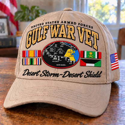 🔥LAST DAY 50% OFF - Gulf War Veteran Tribute Cap