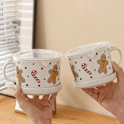 ⏰Christmas Sale 50% OFF🎅🎁25-oz Mug Meals w/ Lid-its