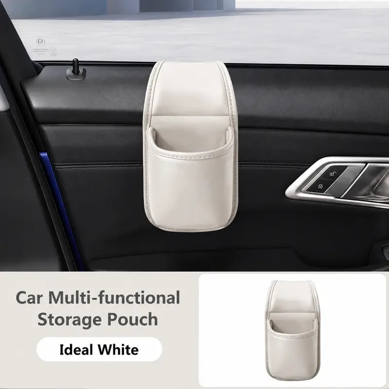 🔥LAST DAY 50% OFF - Leather Car Door Storage Pocket🚗