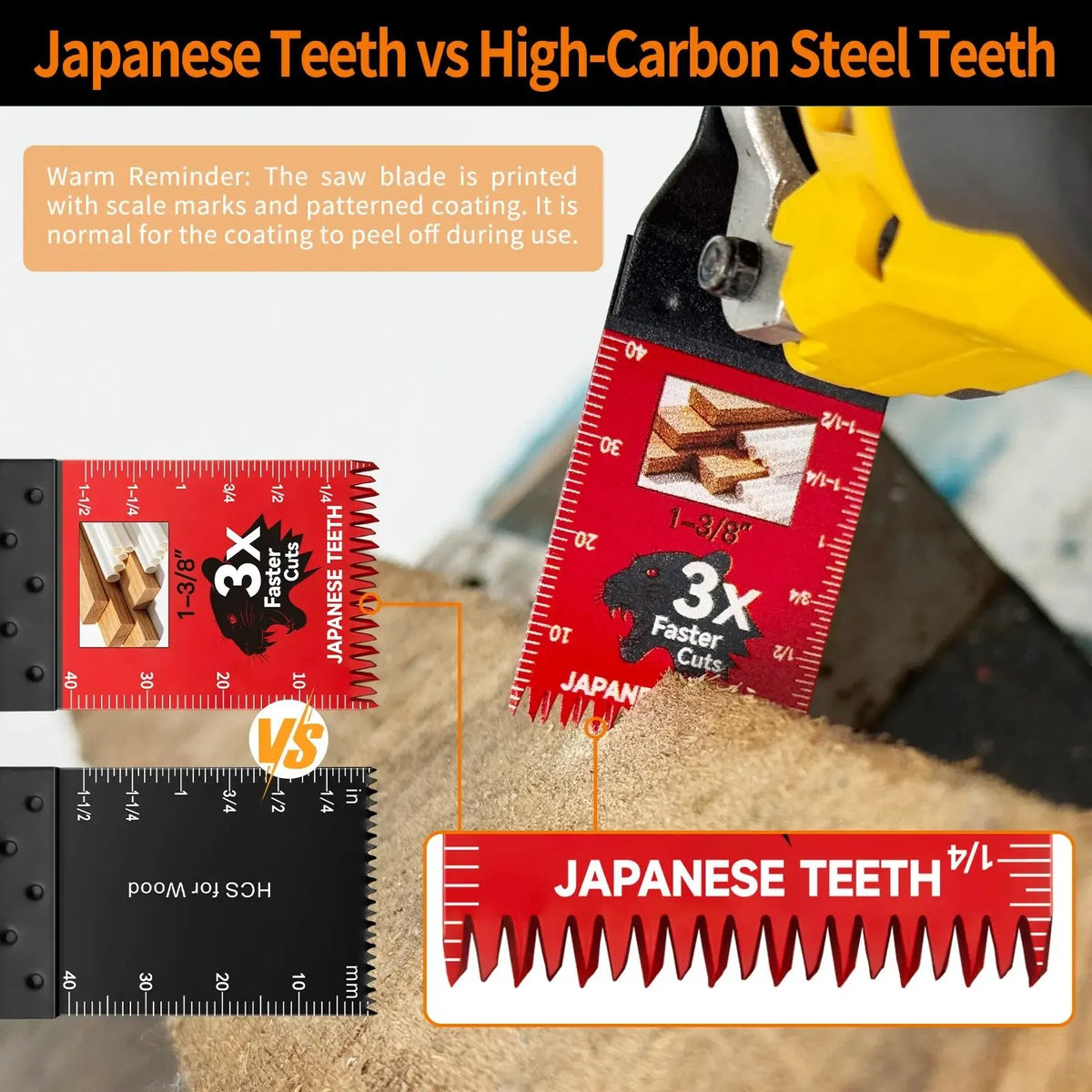 🛠️ Professional Oscillating Saw Blades for Multitools