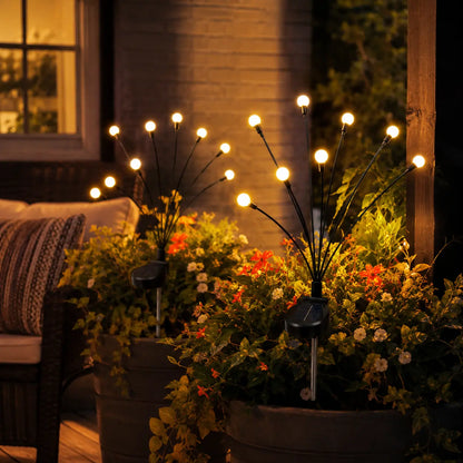 🔥Last Day 49% OFF - Solar Powered Firefly Garden Light